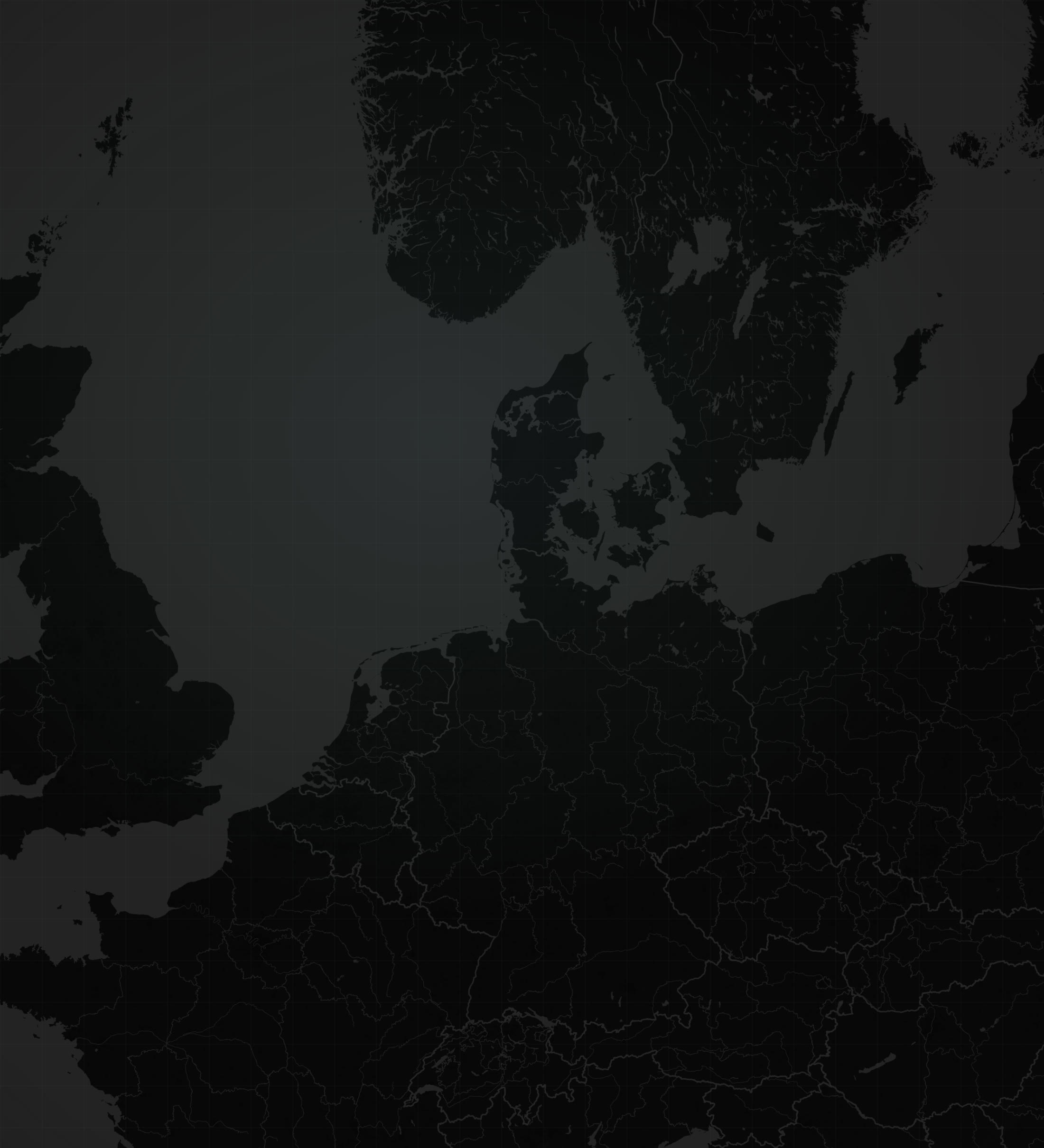 Karte Europa mit den Standorten der Wettbewerber